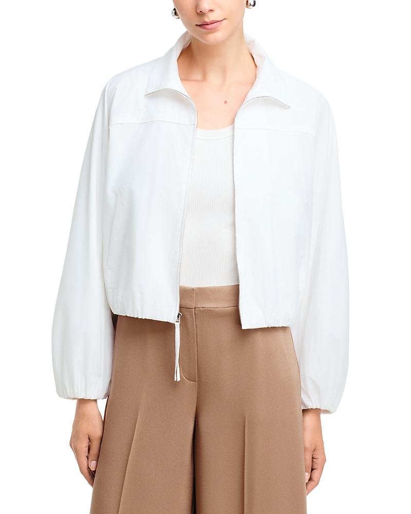 Theory Spread Collar Zip Front Jacket