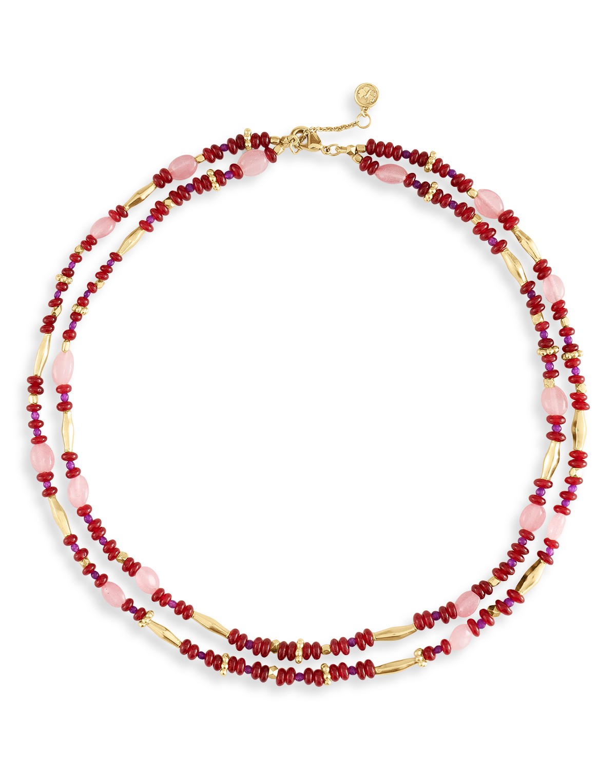 Milos Beaded Necklace, 17.5-18"