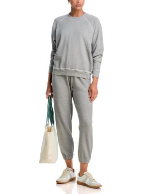 The College Cotton Blend Sweatshirt & The Stadium Cotton Blend Ankle Sweatpants
