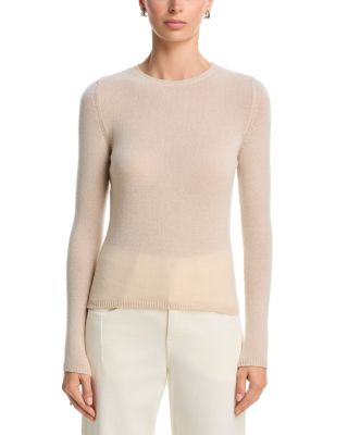 Crewneck Cashmere Long Sleeve Sweater