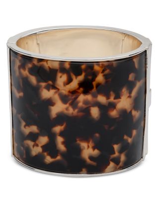 Statement Tortoise Epoxy Cuff Bracelet