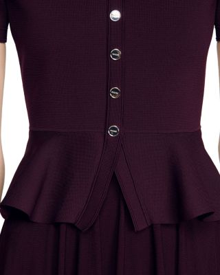 Judith Peplum Knit Maxi Dress - thumbnail 5