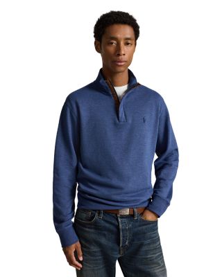 Luxury Jersey Quarter Zip Pullover