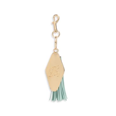 Hotel Bloomingdale's Teal Tassel Key Chain - Exclusive