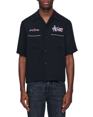 Art & Design Crepe Camp Shirt