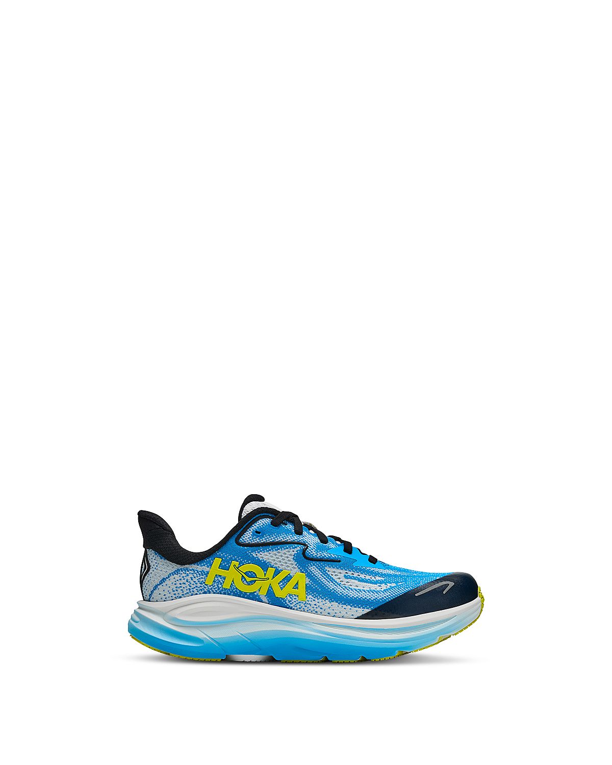 Hoka Unisex Clifton 10 Lace Up Sneakers - Big Kid