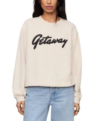 Getaway Cotton Blend Boyfriend Sweatshirt