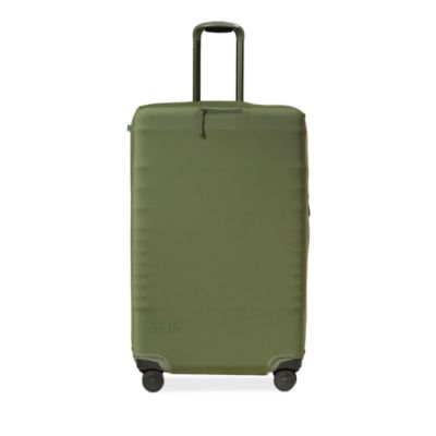 The Large Check In Luggage Cover in Olive