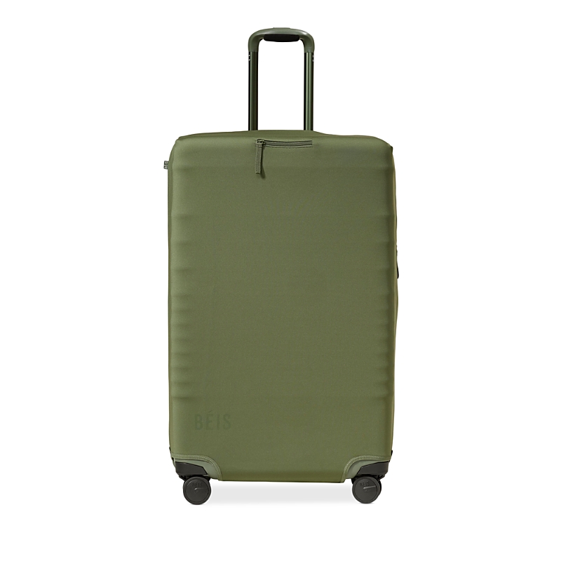 BEIS The Large Check In Luggage Cover in Olive