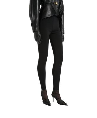  High-Waisted Milano Jersey Trousers