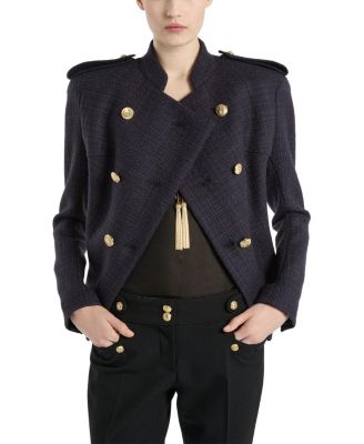 Balmain Tweed 6-Button Jacket