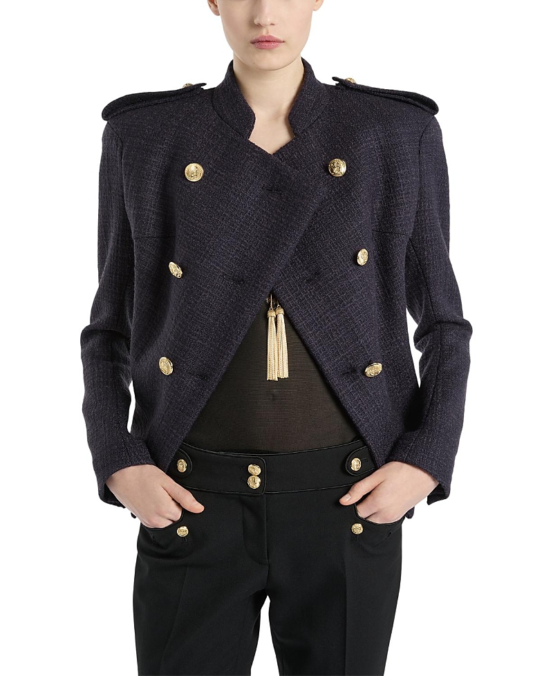 Balmain Tweed 6-Button Jacket
