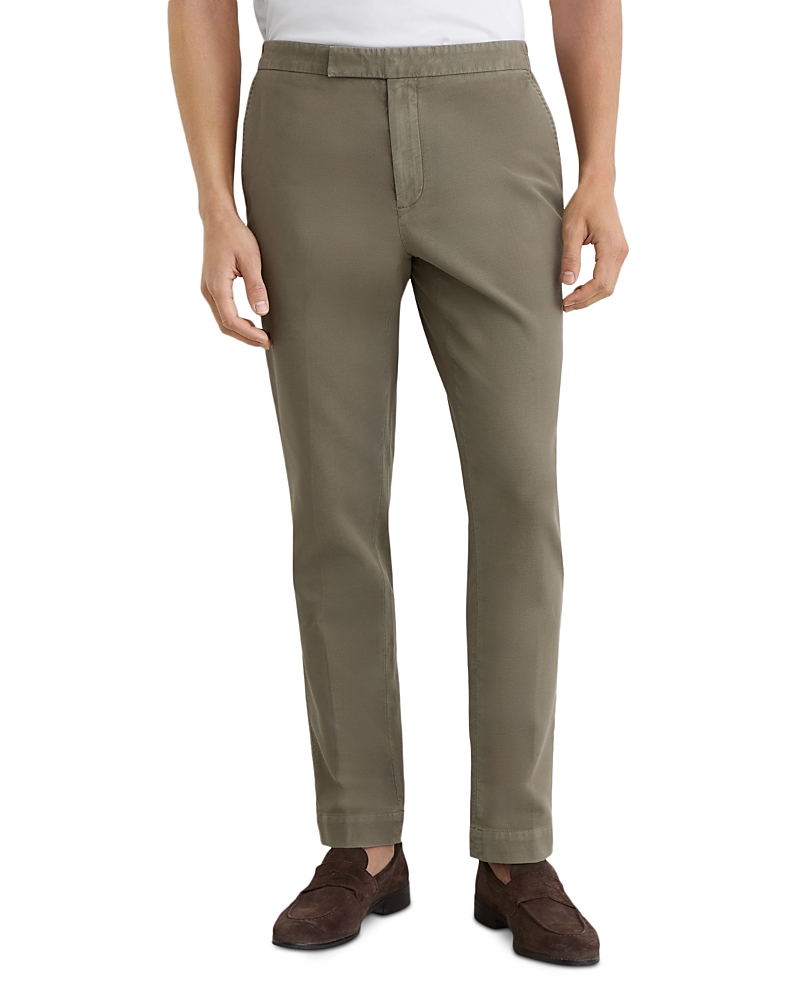 Reiss Jason Garment Dyed Pique 31.5 Trousers