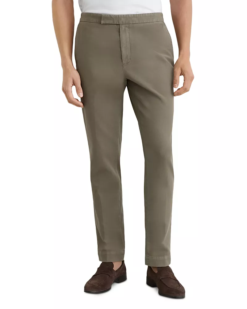 Reiss Jason Garment Dyed Pique 31.5 Trousers