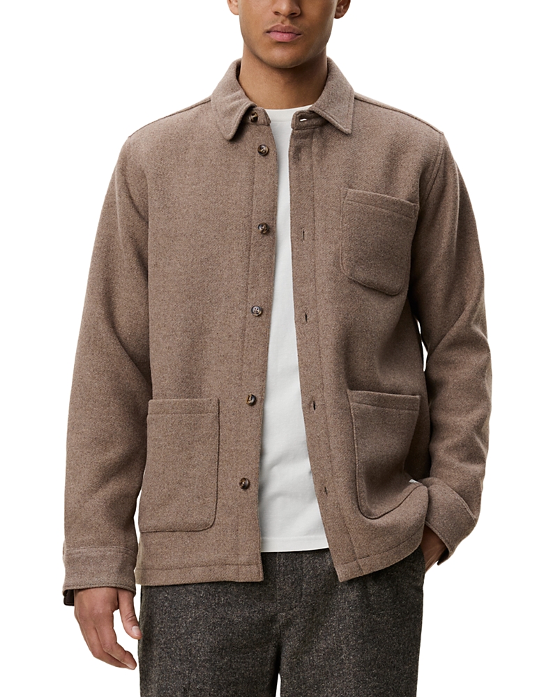 Les Deux Wool Blend Overshirt