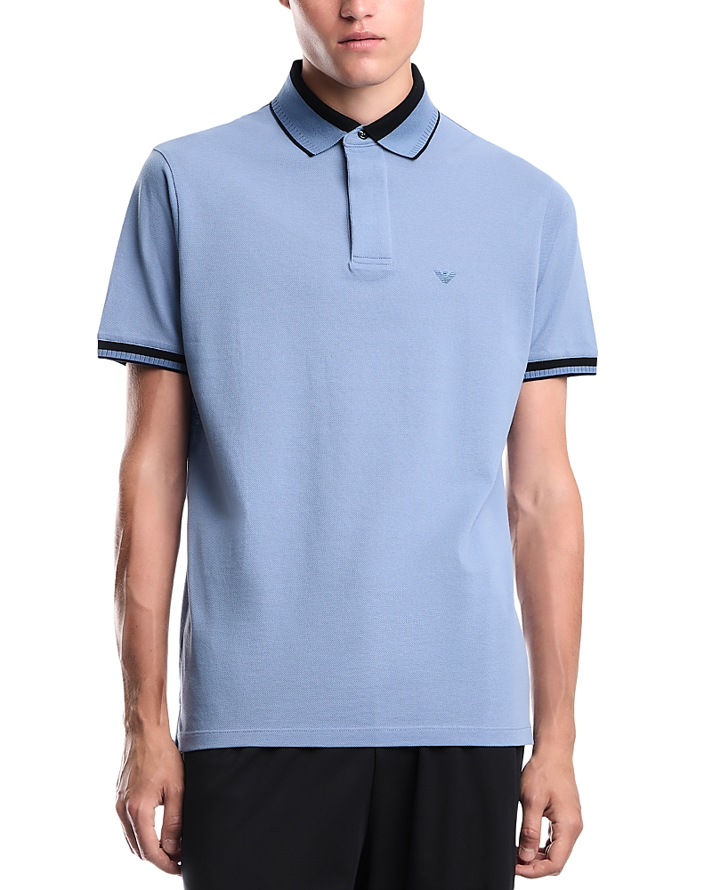 Emporio Armani Cotton Pique Polo Shirt