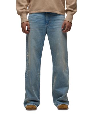 Luca Wide Leg Cotton 32" Jeans in Robertson