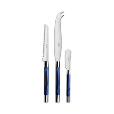 Conty Resin Handle 3-Piece Cheese Knife Set
