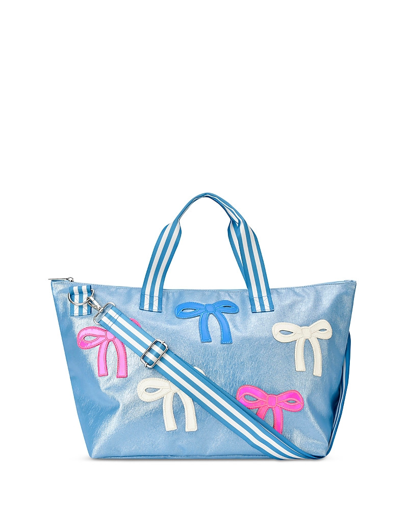 Iscream Girls' Patched Bow Overnight Bag - Little Kid, Big Kid