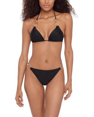 Gold Double Rings Top & Bottom