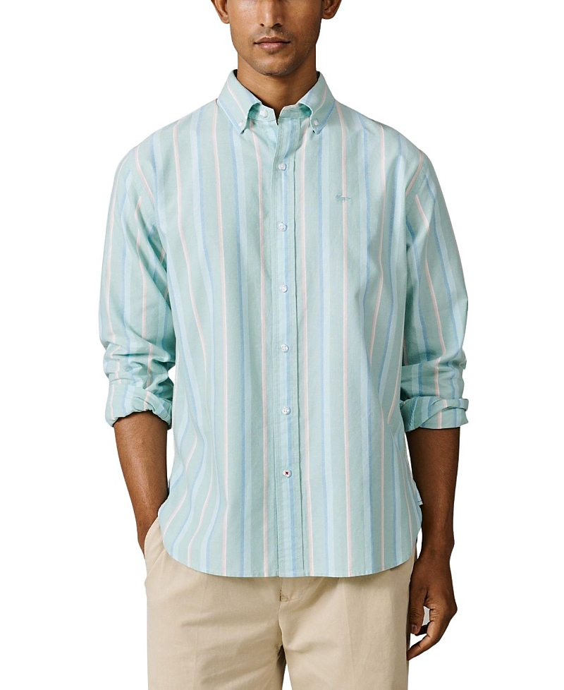 Aubin Walesby Lightweight Relaxed Oxford Shirt
