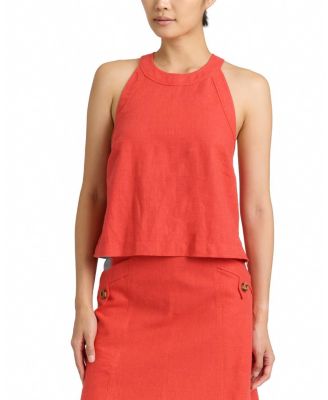  Brant Apron Linen Top