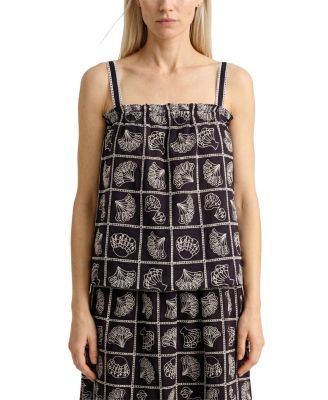 Leah Eyelet Tank