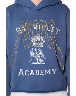 St. Violet Academy Cotton Logo Hoodie