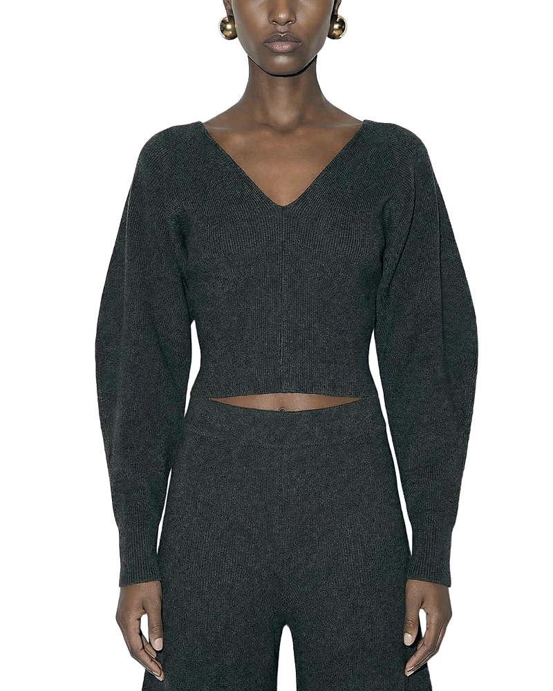 Ronny Kobo Krystal V Neck Sweater