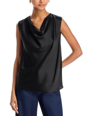 Vinnie Silk Sleeveless Top