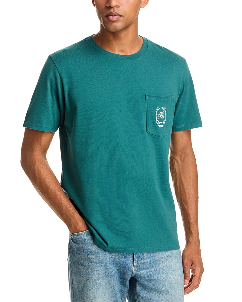 rag & bone x Bloom Logo Pocket Cotton T-Shirt