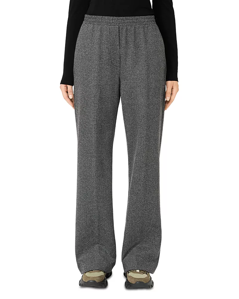 Weekend Max Mara Wkdeditta Jacquard Jersey Staight Trousers