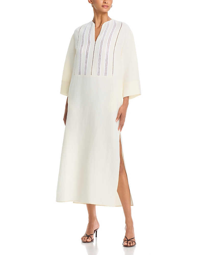 Fabiana Filippi Embroidered Midi Shift Dress