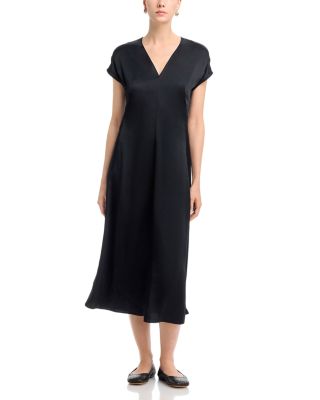 Envers Satin Short Sleeves Dress