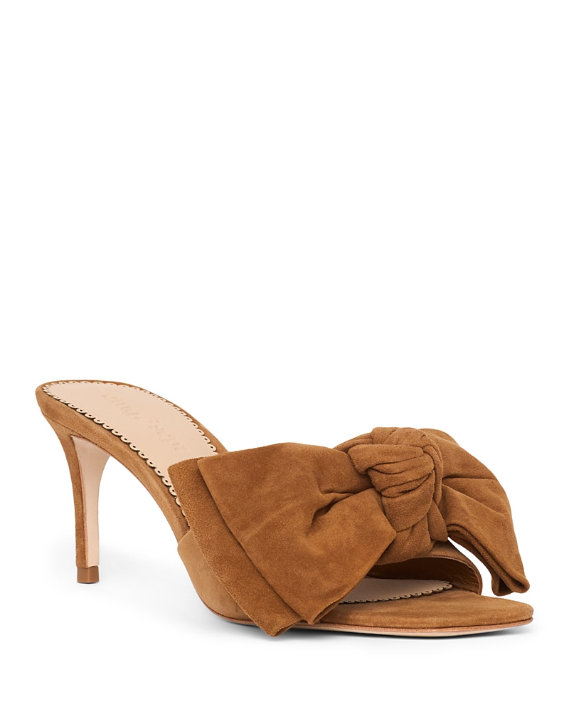 Cinq a Sept Women's Felicity Suede Bow Slides