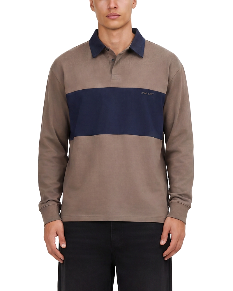 nANA jUDY Relaxed Fit Le Val Rugby Polo Shirt