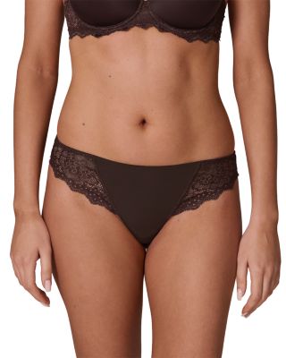Caresse Lace-Side Cheeky Tanga