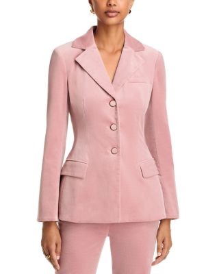 Ryanne Cotton Stretch Single Breasted Jacket