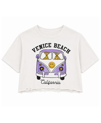 Girls' Venice Beach Bus Oversized Crop Top - Big Kid