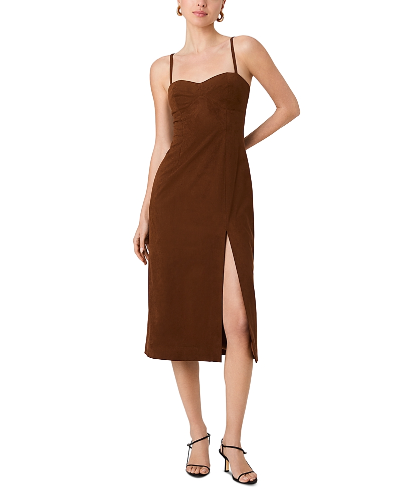 French Connection Sonja Faux Suede Dress