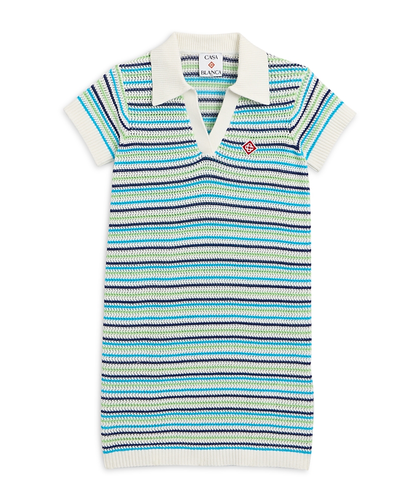 Casablanca Girls' Knit Short Sleeve Dress - Little Kid, Big Kid