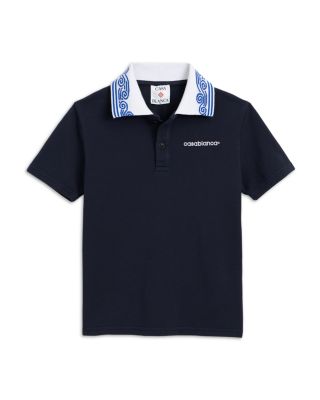 Boys' Wave Collar Polo Shirt - Little Kid, Big Kid