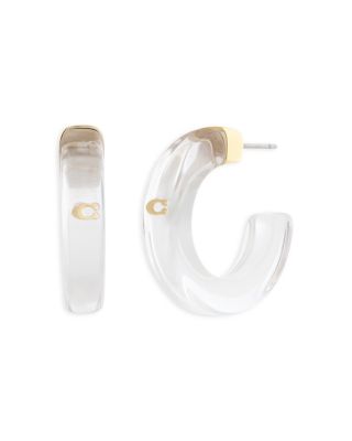Signature C Hoop Earrings