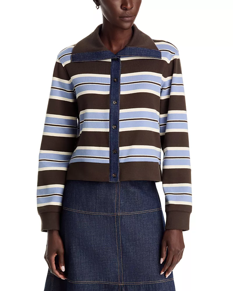 Tanya Taylor Bronwyn Button Up Jacket