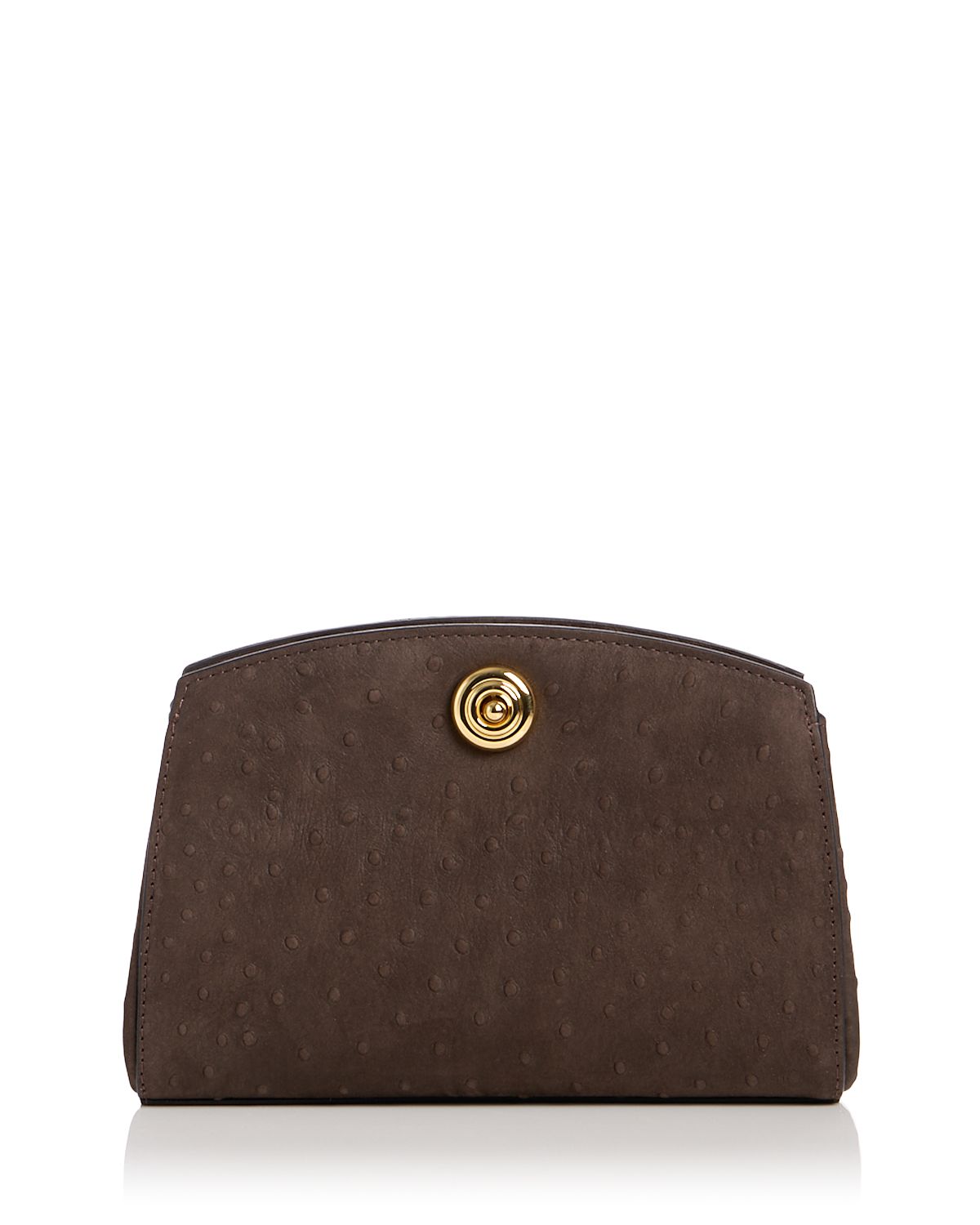 Liffner Pushlock Leather Clutch