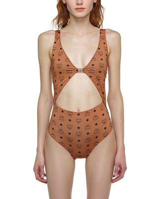  Monogram Print Swimsuit
