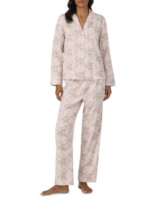 Cotton Blend Long Pajama Set - Exclusive