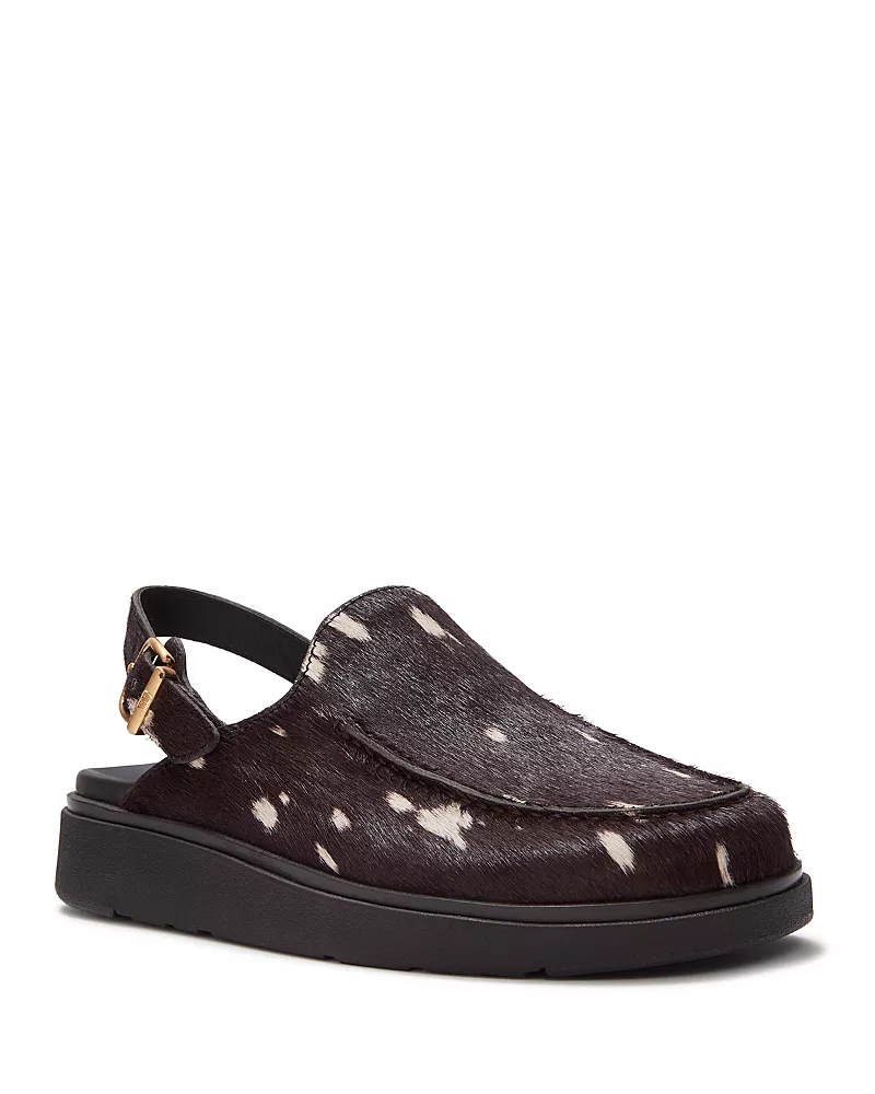 FitFlop x Ester Women's Manas Gen-ff Calf Hair Slingback Mules
