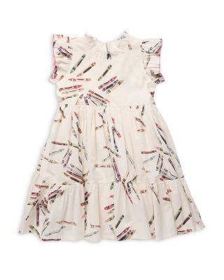 Girls' Jennifer Tossed Crayons Dress - Little Kid
