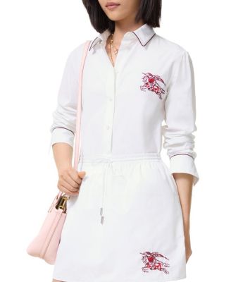Classic Fit Heart Knight Cotton Shirt